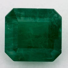 4.53 Ct Emerald Octagon Cut Loose Gemstone