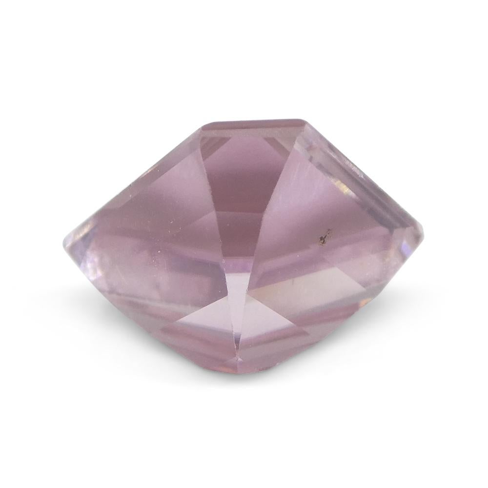 4.53ct Triangle Cut Corners Pink Tourmaline from Brazil For Sale 5