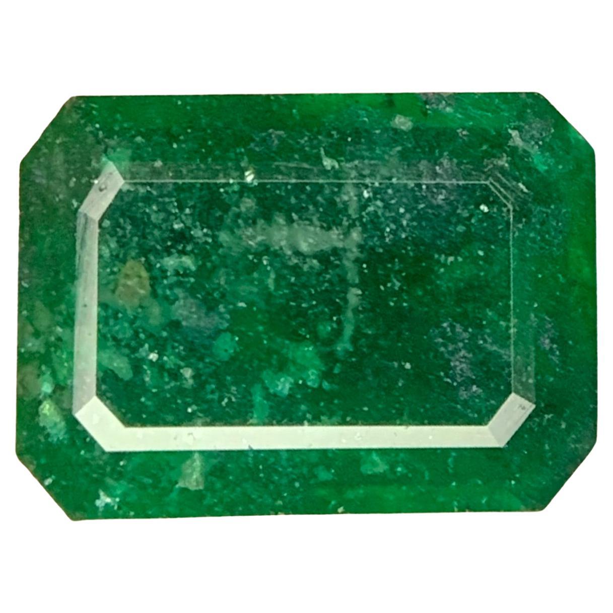 4.55 Carat Natural Loose Emerald Gemstone From Swat Valley, Pakistan