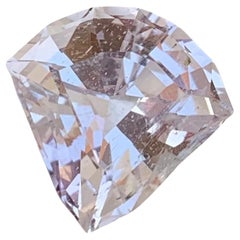 4.55 Carat Natural Loose Kunzite Kite Shape Gem For Ring Slightly Included 