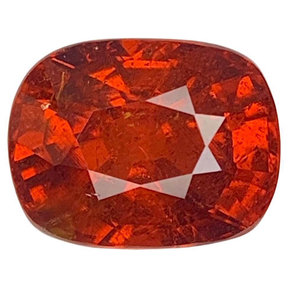 4.55 Carat Natural Loose Spessartite Garnet Cushion Cut Gemstone