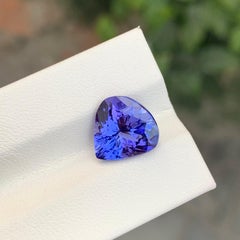 4.55 Carat Stunning Loose Tanzanite Water Drop Shape Gem