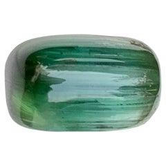 4.55 carats Cat's Eye Tourmaline Stone Emerald Cut Natural Afghan Gemstone