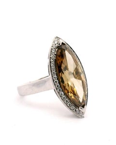 4,55ct. Anello di fidanzamento con diamante Marquise da donna