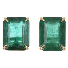 Yellow Gold Stud Earrings