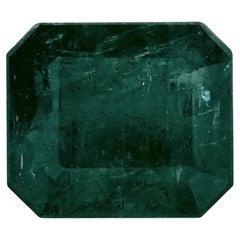 4.56 Ct Emerald Octagon Cut Loose Gemstone