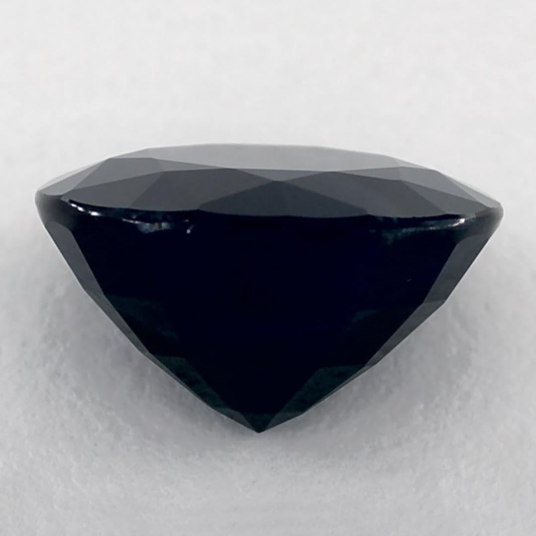 4.57 carati di zaffiro blu rotondo sfuso In condizioni Nuovo in vendita a Fort Lee, NJ