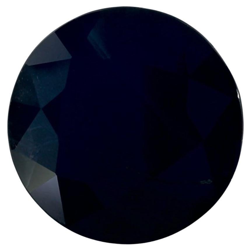 4.57 carati di zaffiro blu rotondo sfuso