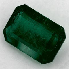 4.57 Ct Smaragd Oktagon-Schliff Loser Edelstein