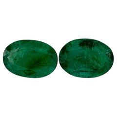 4.57 Ct Emerald Oval Loose Gemstone
