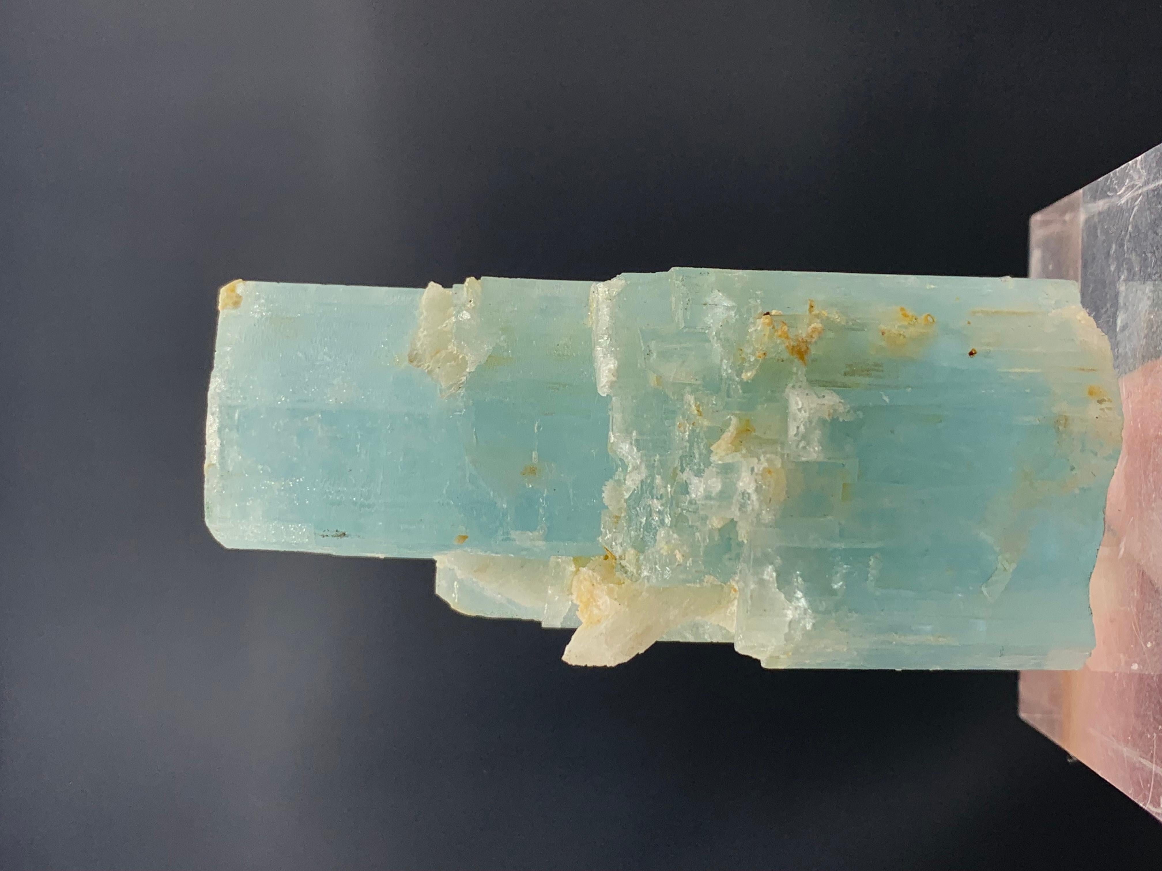 18th Century and Earlier 45.75 Excellent Aquamarine Specimen From Skardu, Pakistan  For Sale