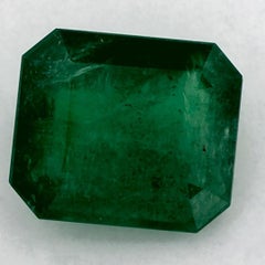 4.58 Ct Smaragd Oktagon-Schliff Loser Edelstein