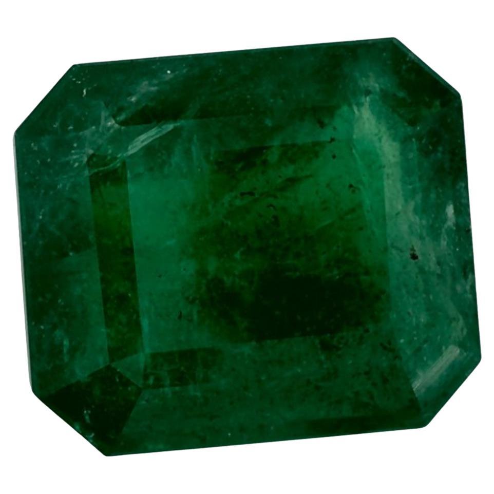 4.58 Ct Emerald Octagon Cut Loose Gemstone (pierre précieuse en vrac)