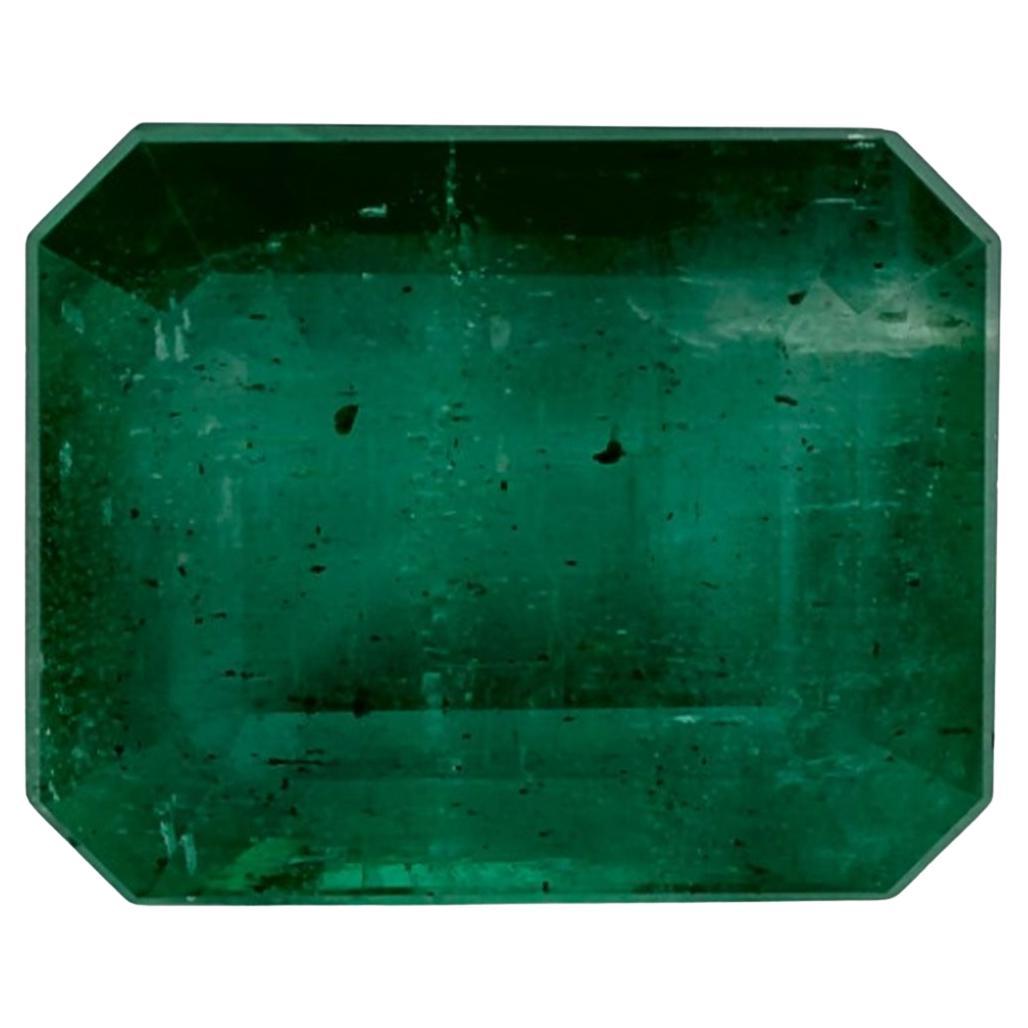 4.58 Ct Emerald Octagon Cut Loose Gemstone (pierre précieuse en vrac)