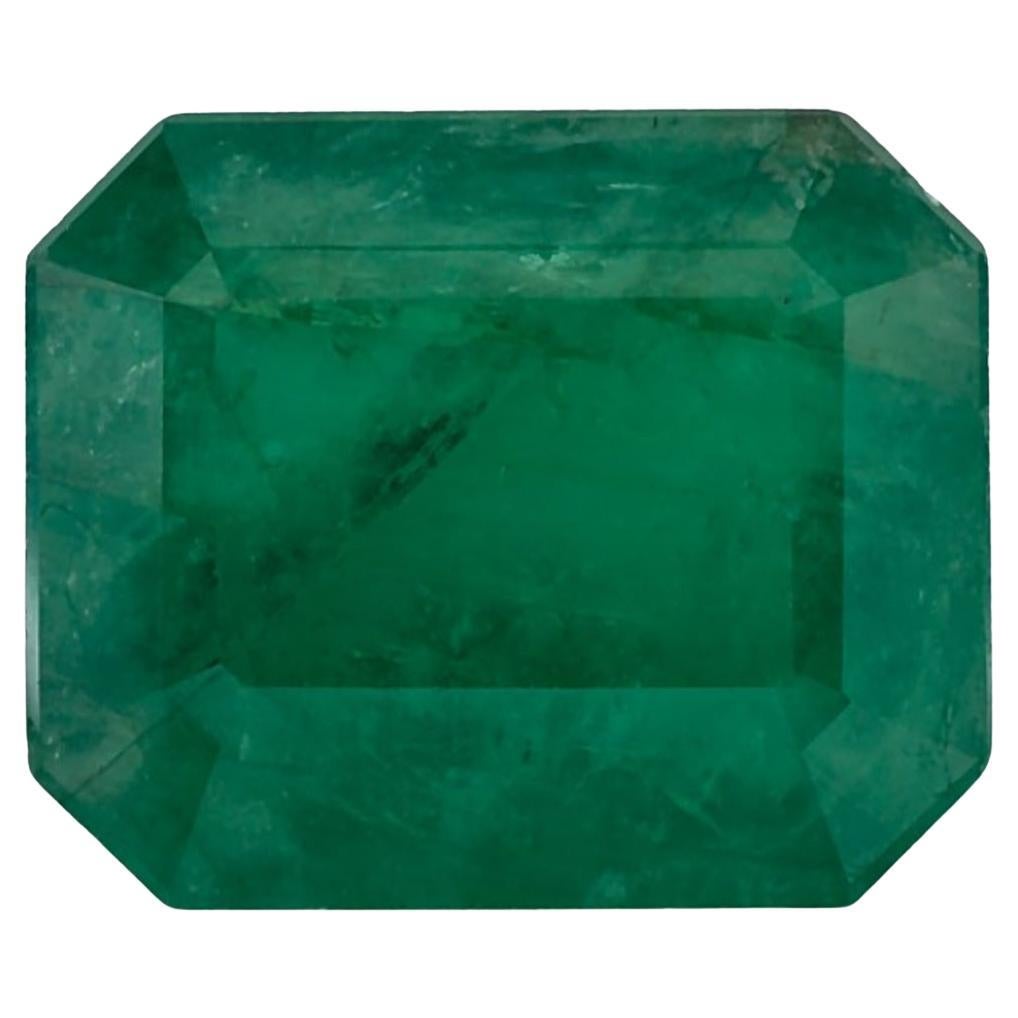 4.58 Ct Emerald Octagon Cut Loose Gemstone (pierre précieuse en vrac)