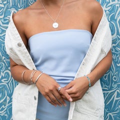 4.5mm Hinged Hammered Nomad Bangle In Sterling Silver