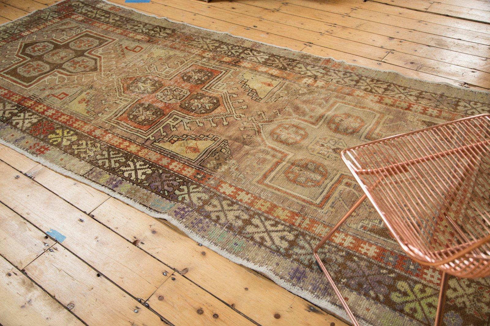 Vintage Distressed Anatolian Rug Runner For Sale 8
