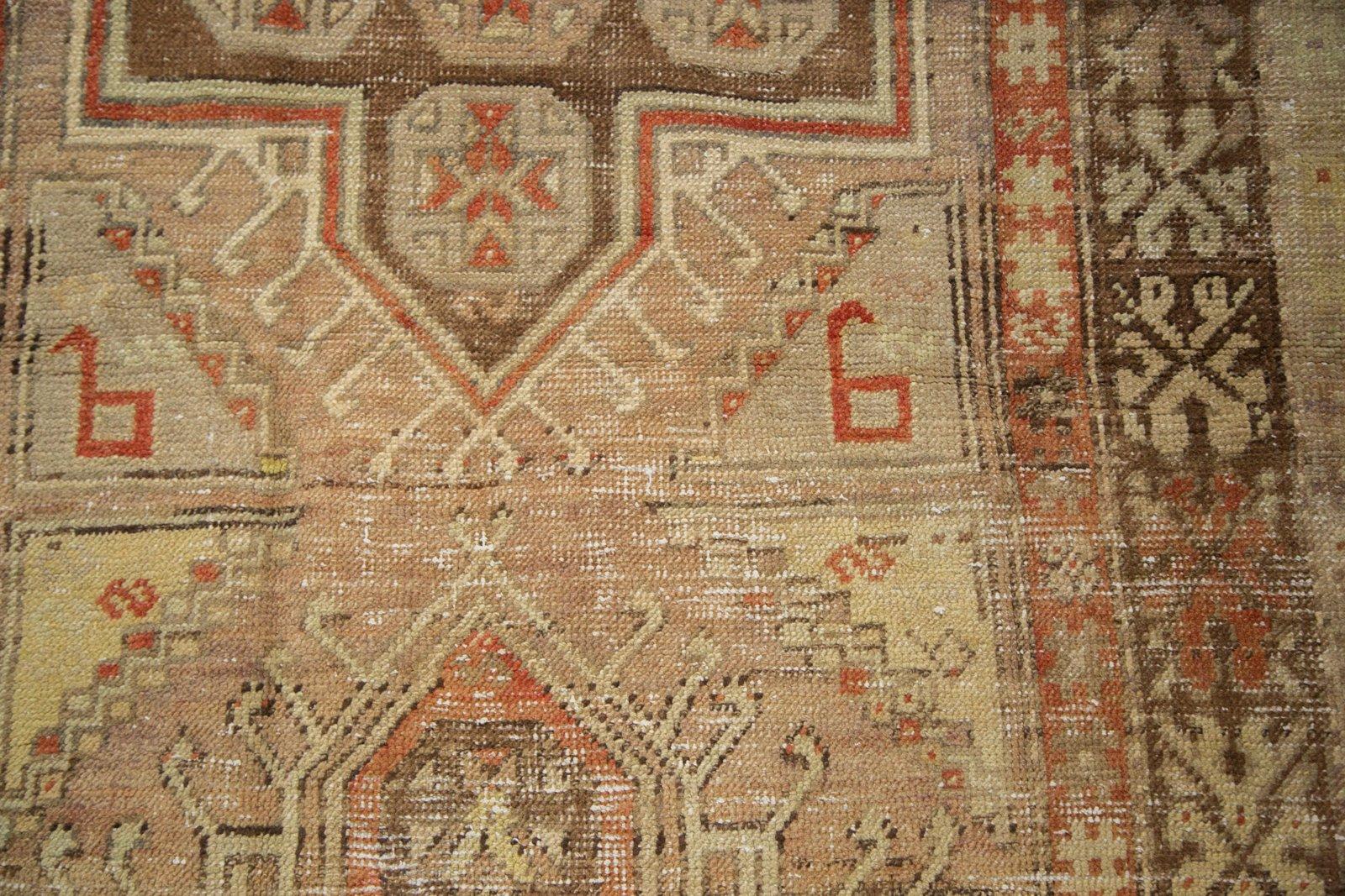 Vintage Distressed Anatolian Rug Runner For Sale 4