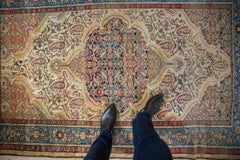 Vintage Fine Distressed Malayer Rug