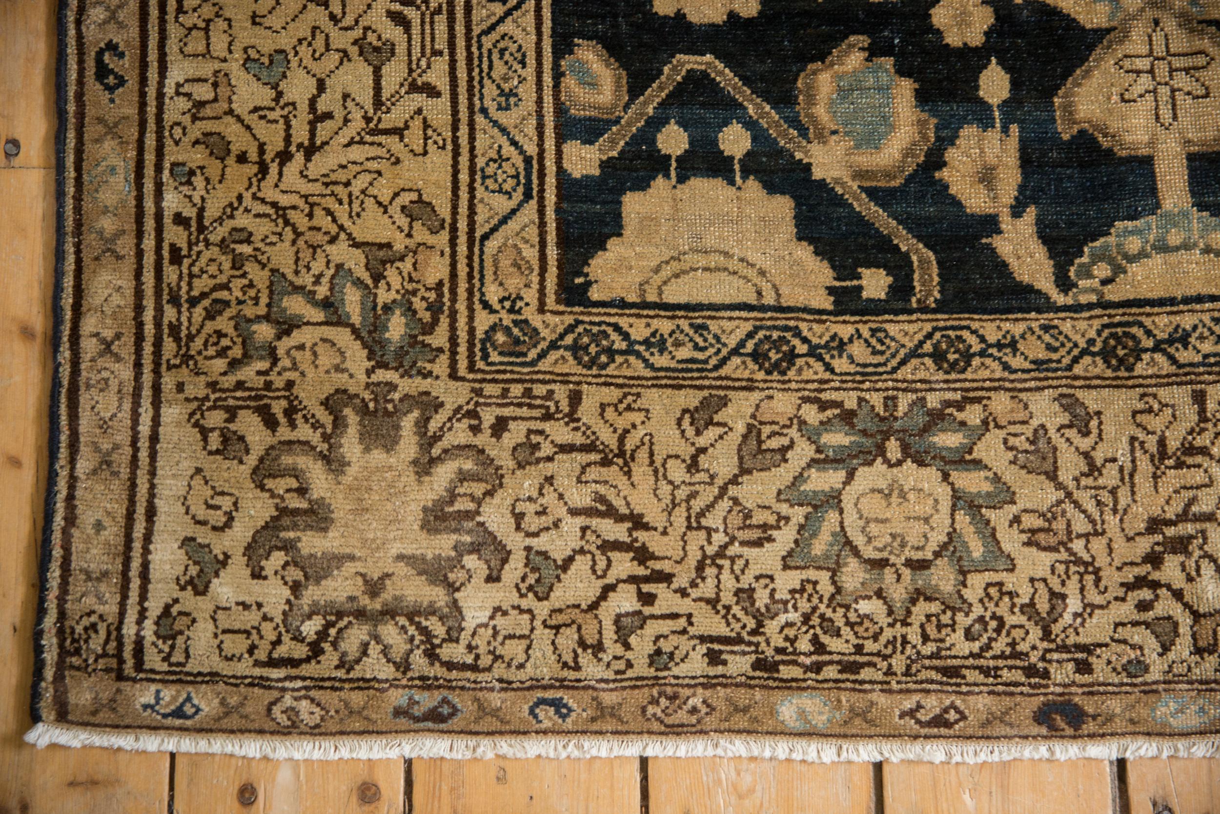 Hand-Knotted Vintage Fine Tea Washed Malayer Rug For Sale