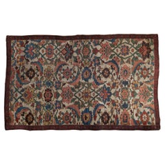 Antique Fragment Kurdish Bijar Rug