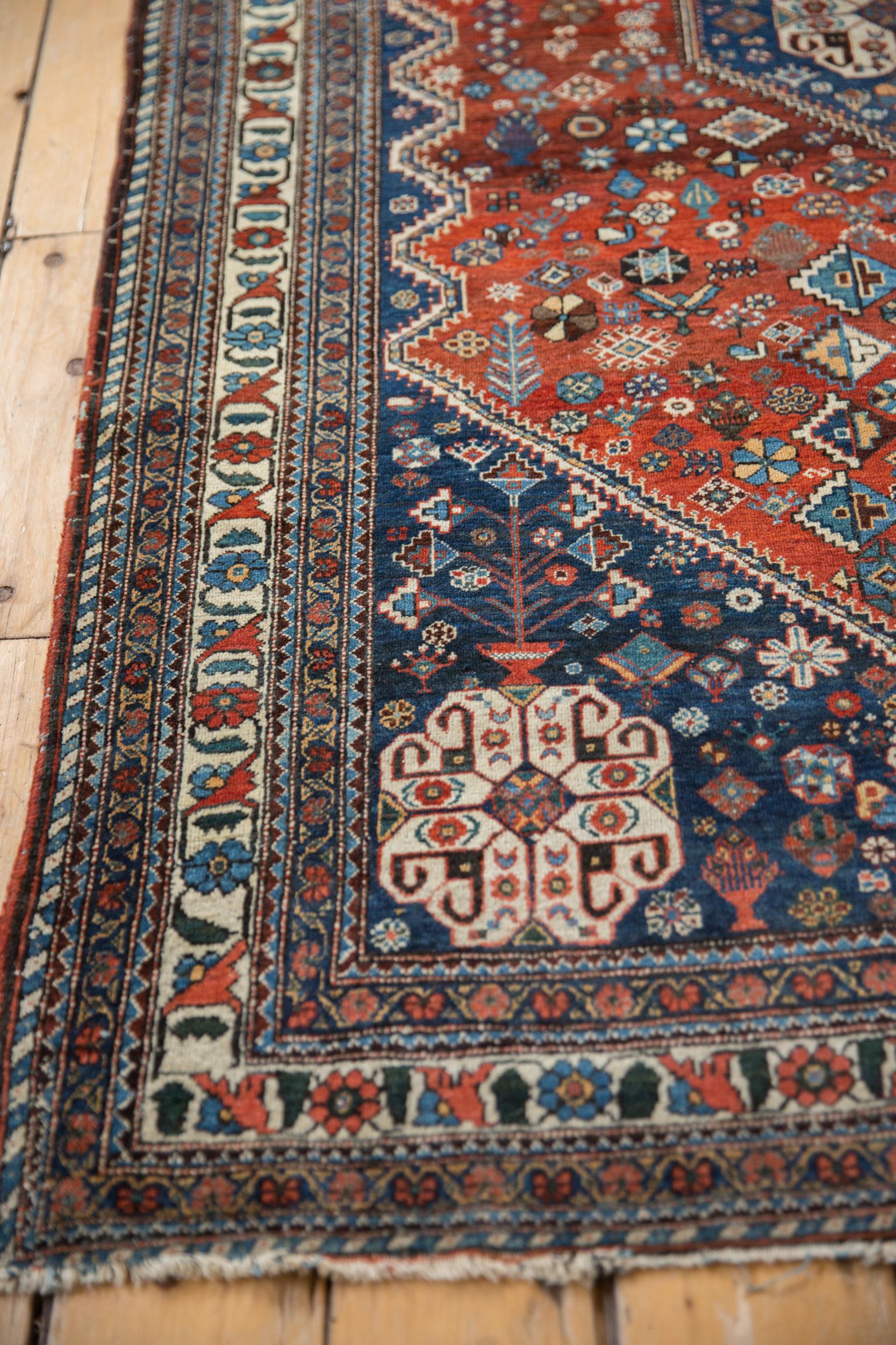 Feiner Vintage Abadeh-Teppich (Mitte des 20. Jahrhunderts) im Angebot