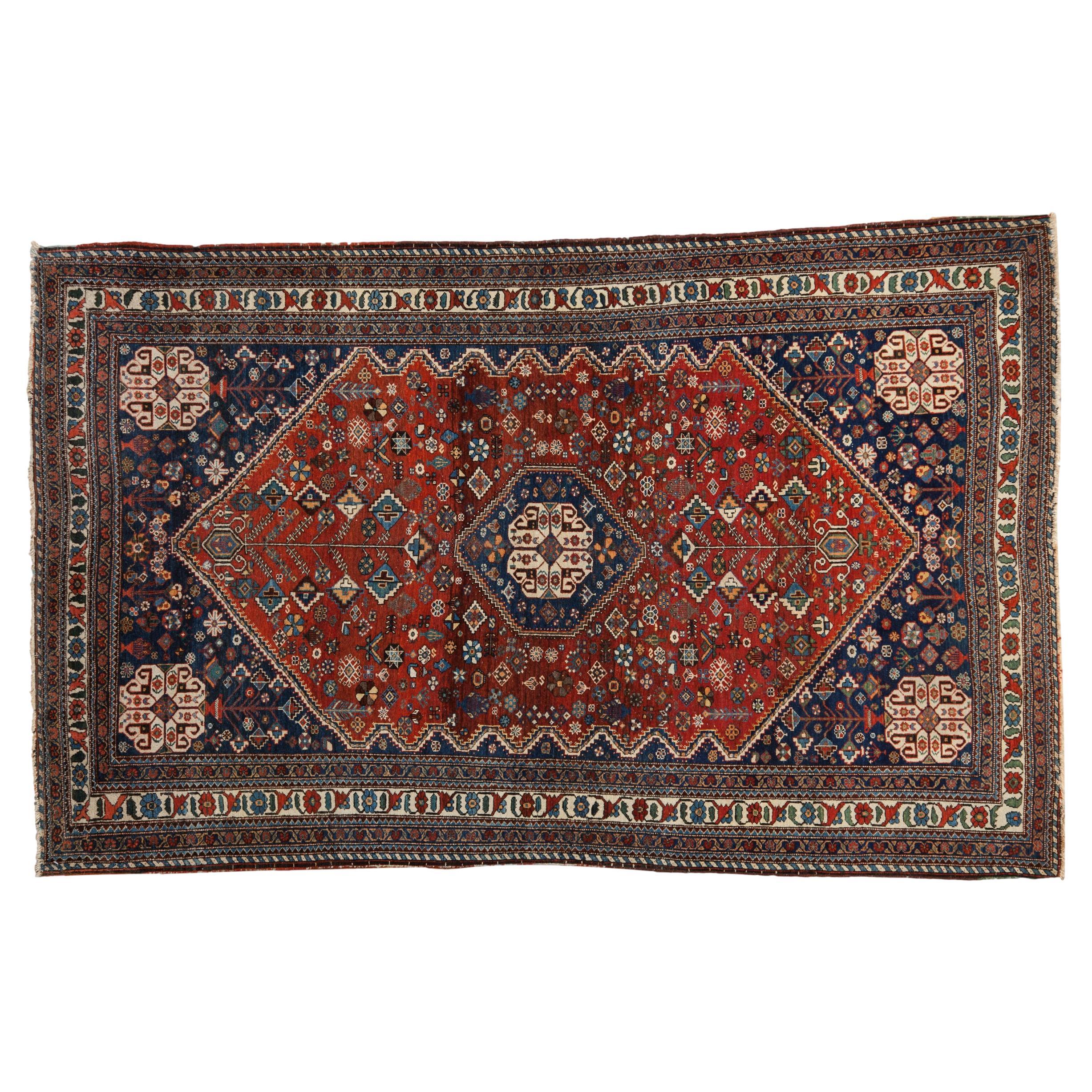 Feiner Vintage Abadeh-Teppich im Angebot