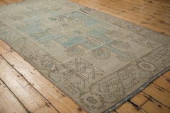 Vintage Distressed Oushak Rug