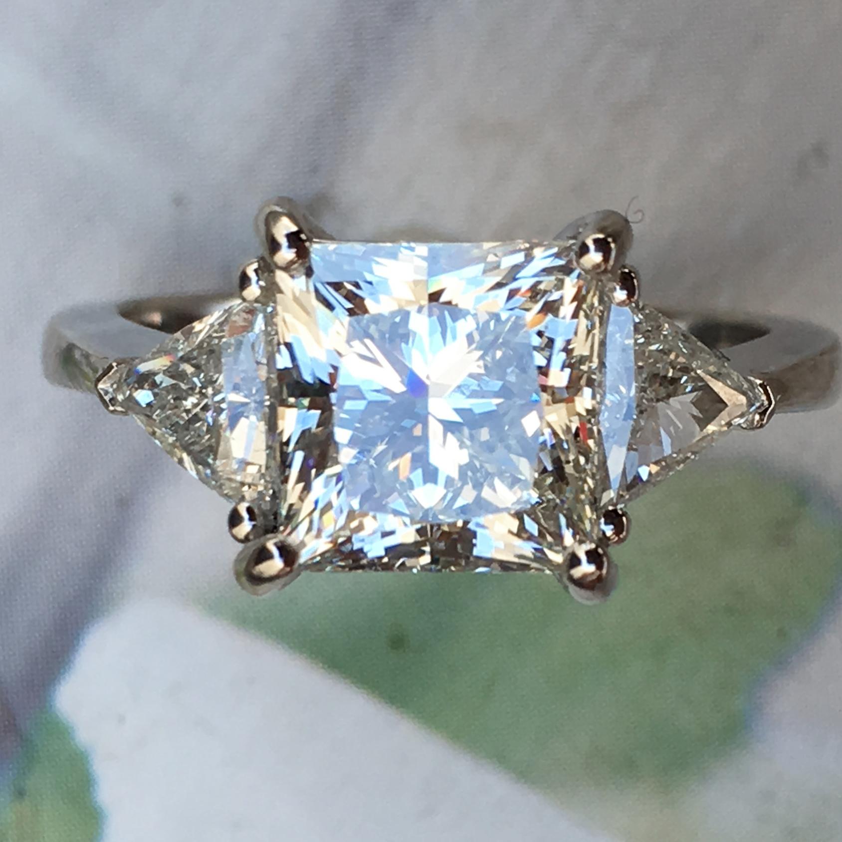 Can be sized to any finger size, ring will be made to order and take approximately 10-20 business days.

Price shown is for diamond with the ring in your size, if you want to use your own diamond or a different one to change the price please message