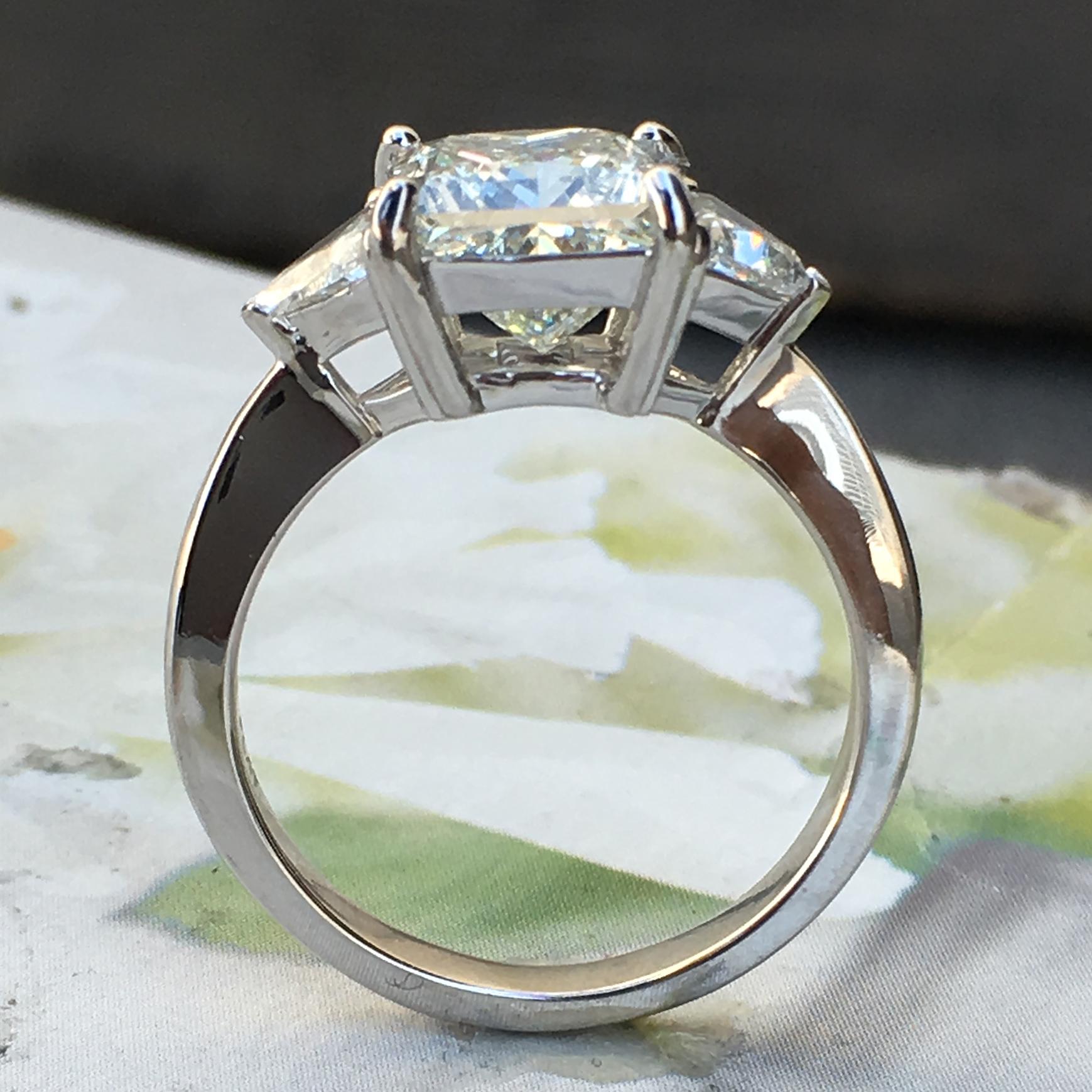 4.6 carat diamond ring