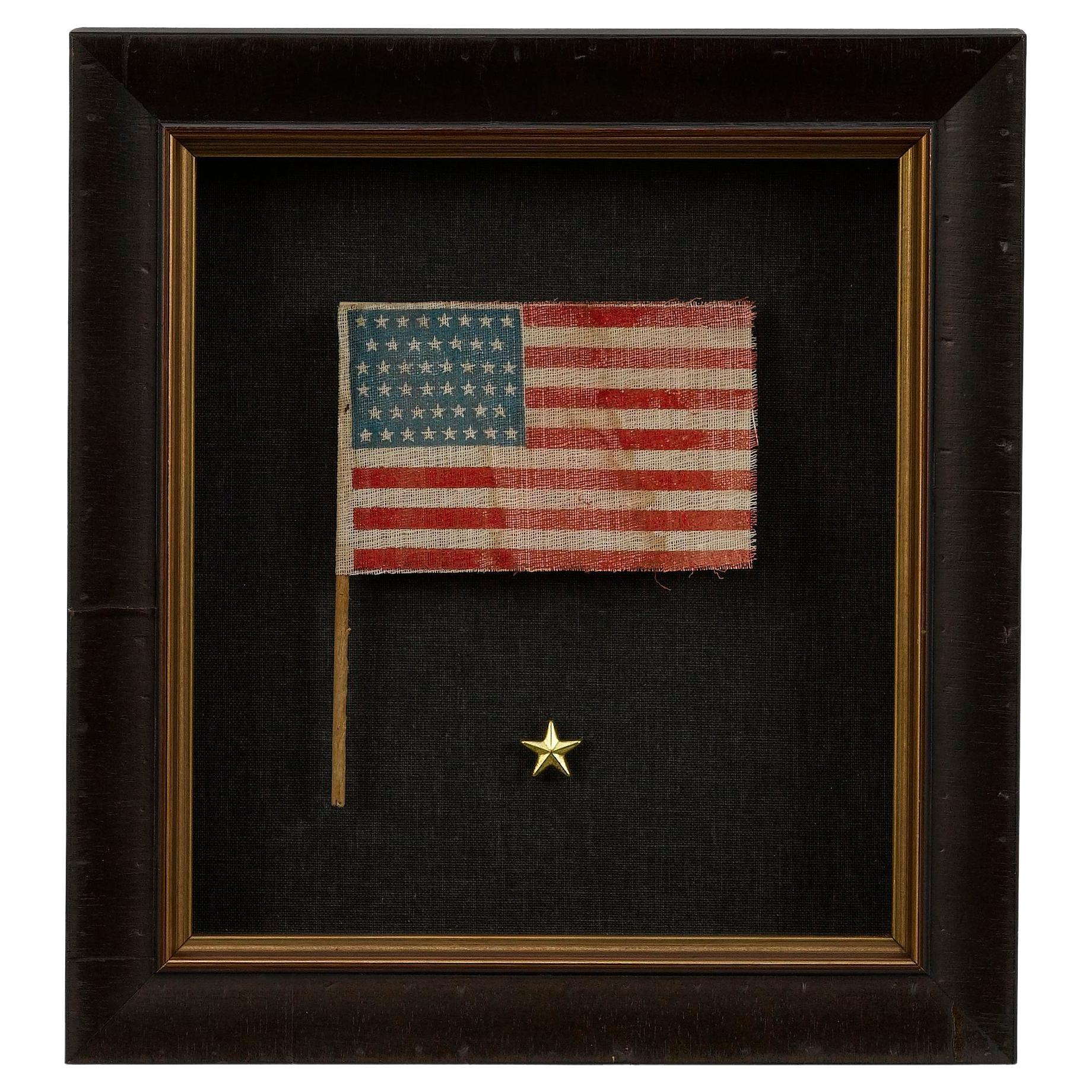 Bandera Americana Impresa de 46 Estrellas, Celebración del Estado de Oklahoma
