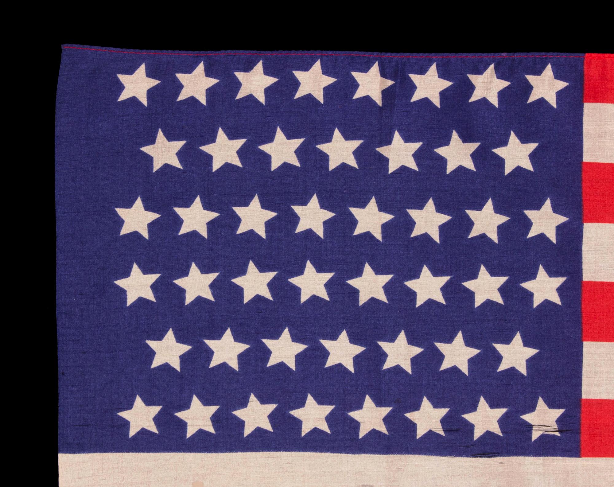 how many rows of stars are on the american flag