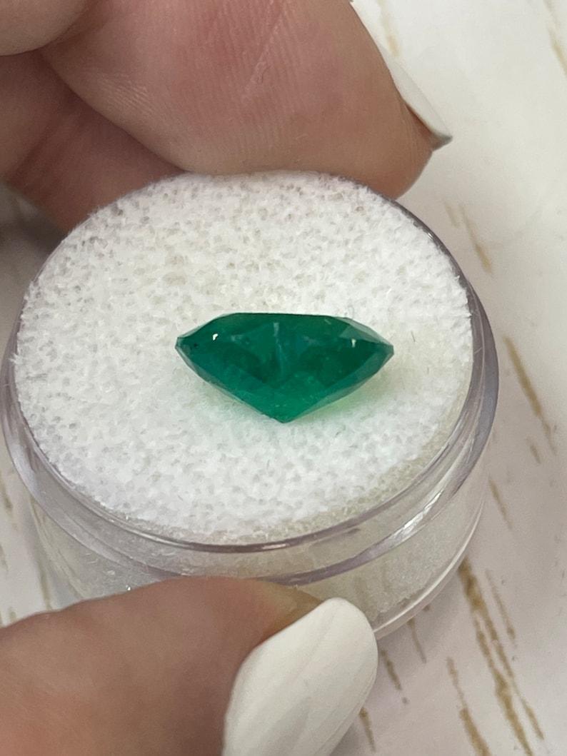 De las mujeres Esmeralda colombiana talla corazón de 4.60 quilates  Gema Natural Suelta Verde Muzo en venta