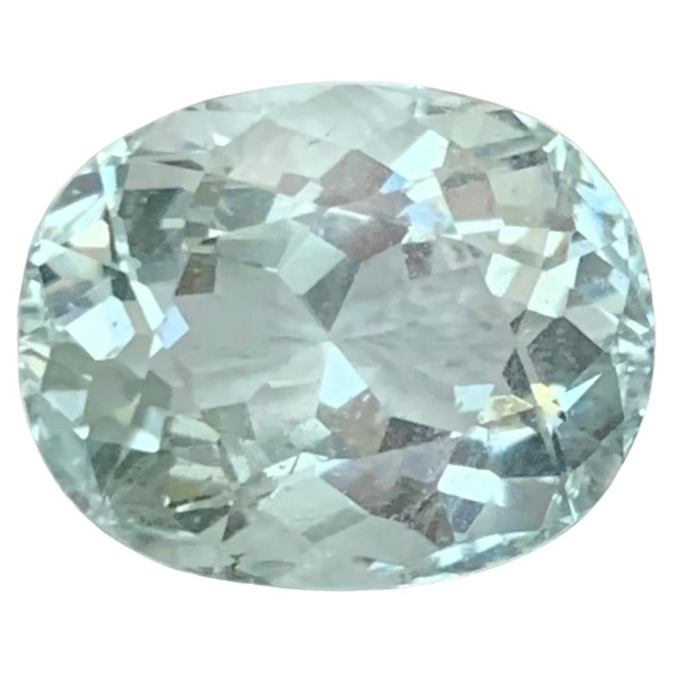 4.60 Carat Natural Loose Aquamarine Oval Shape Gemstone