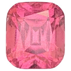 4.60 carati di tormalina rosa naturale sfusa a forma di cuscino