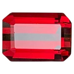 4.60 Carat Natural Loose Red Color Garnet Emerald Jewelry Cut African Gemstone