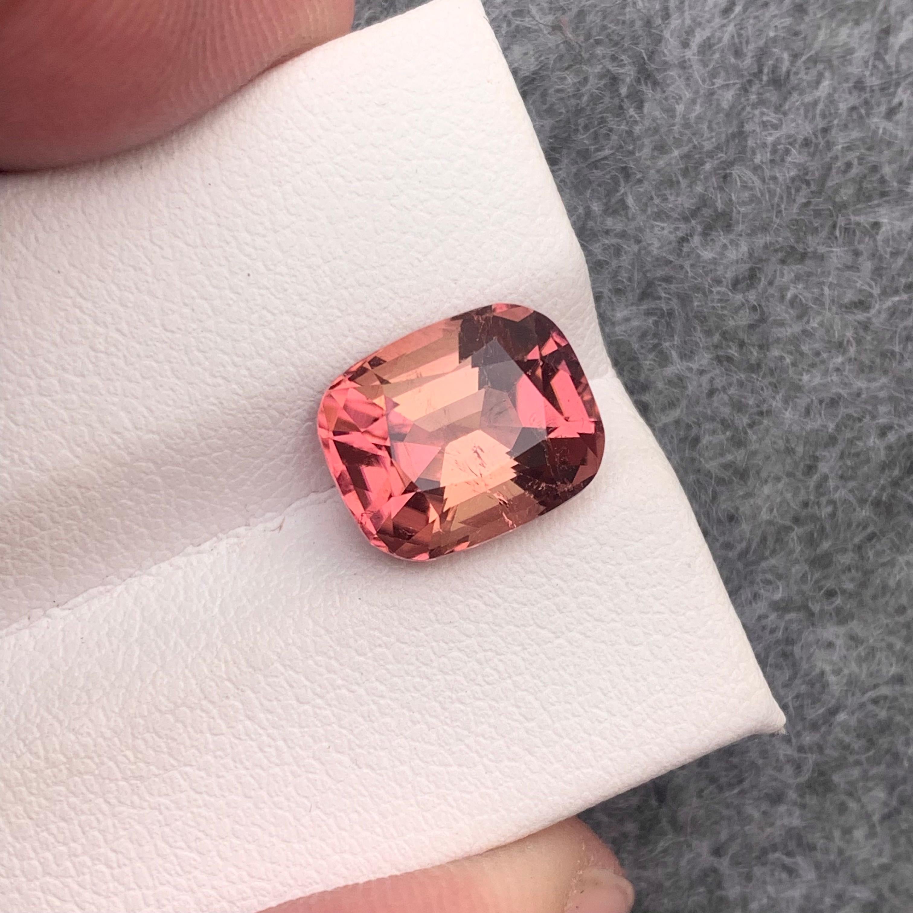 Gemstone Type : Tourmaline
Weight : 4.60 Carats
Dimensions : 11.2x9x6.7 Mm
Origin : Kunar Afghanistan
Clarity : SI
Shape: Cushion
Color: Pink
Certificate: On Demand
Basically, mint tourmalines are tourmalines with pastel hues of light green to