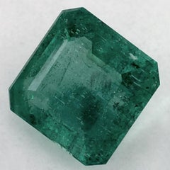 4.60 Karat Smaragd Asscher Lose Edelstein