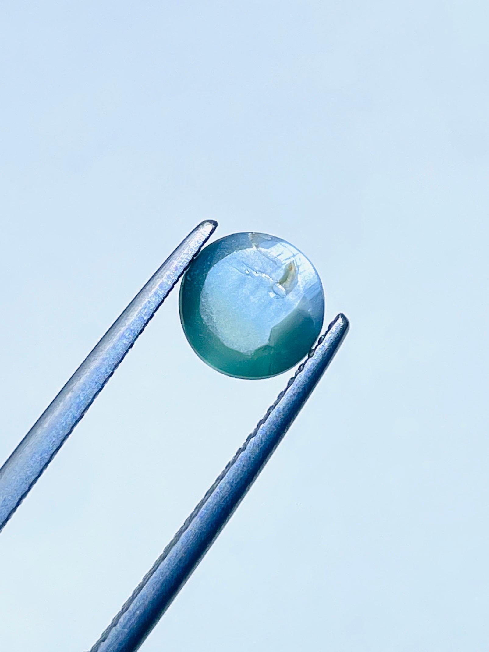 4.61 Ct ICA and Guild Two Certification Alexandrite Cat’s eye Rare size For Sale 5