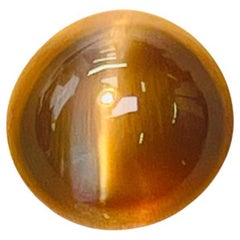 4.61 Ct ICA and Guild Two Certification Alexandrite Cat’s eye Rare size