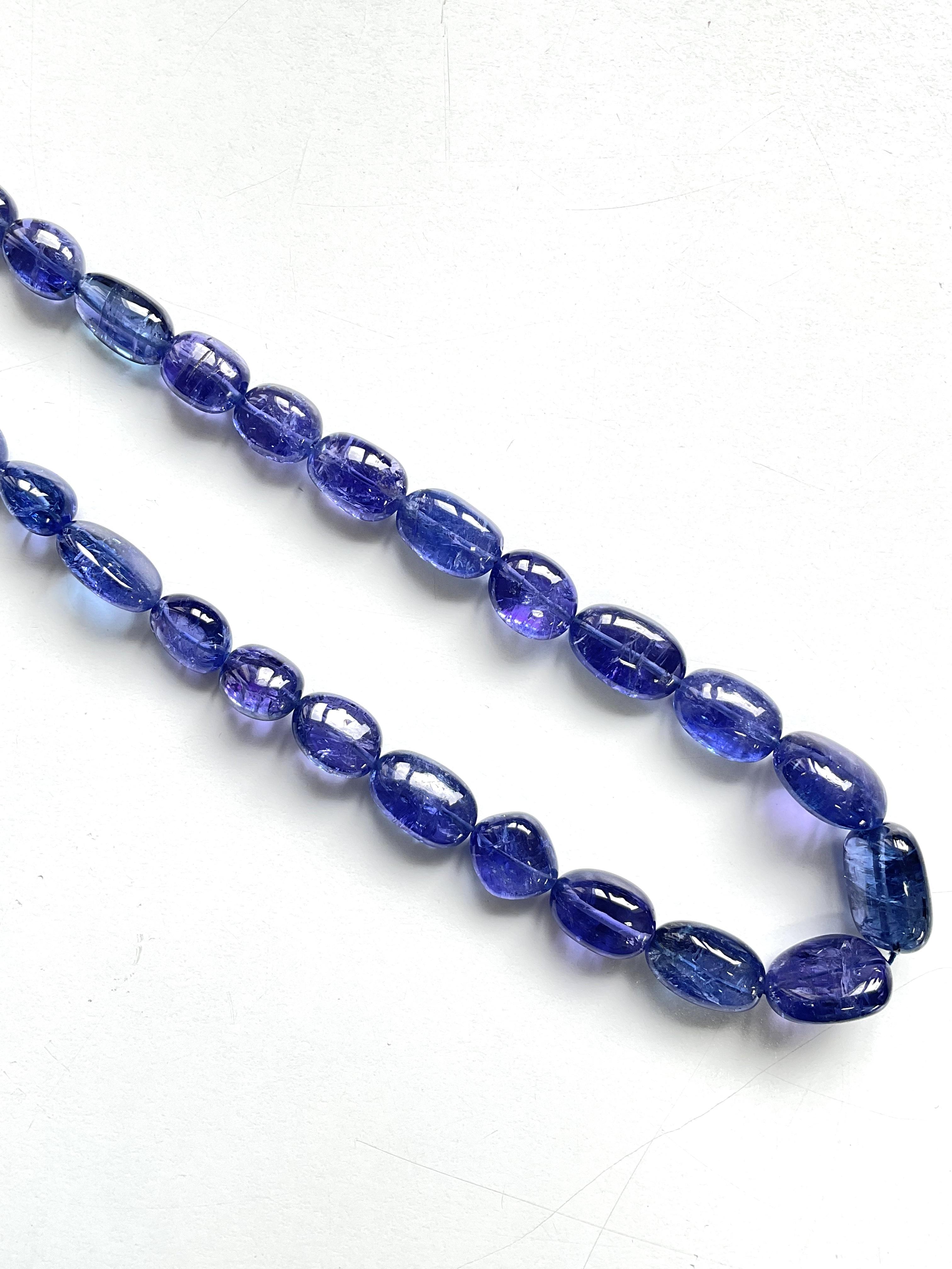 461.15 Carats Tanzanite Top Quality Tumbled necklace Fine Jewelry Natural Gems For Sale 1