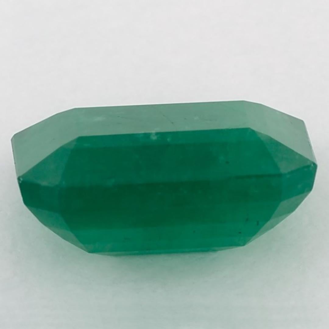 Women's 4.62 Ct Emerald Octagon Cut Loose Gemstone For Sale