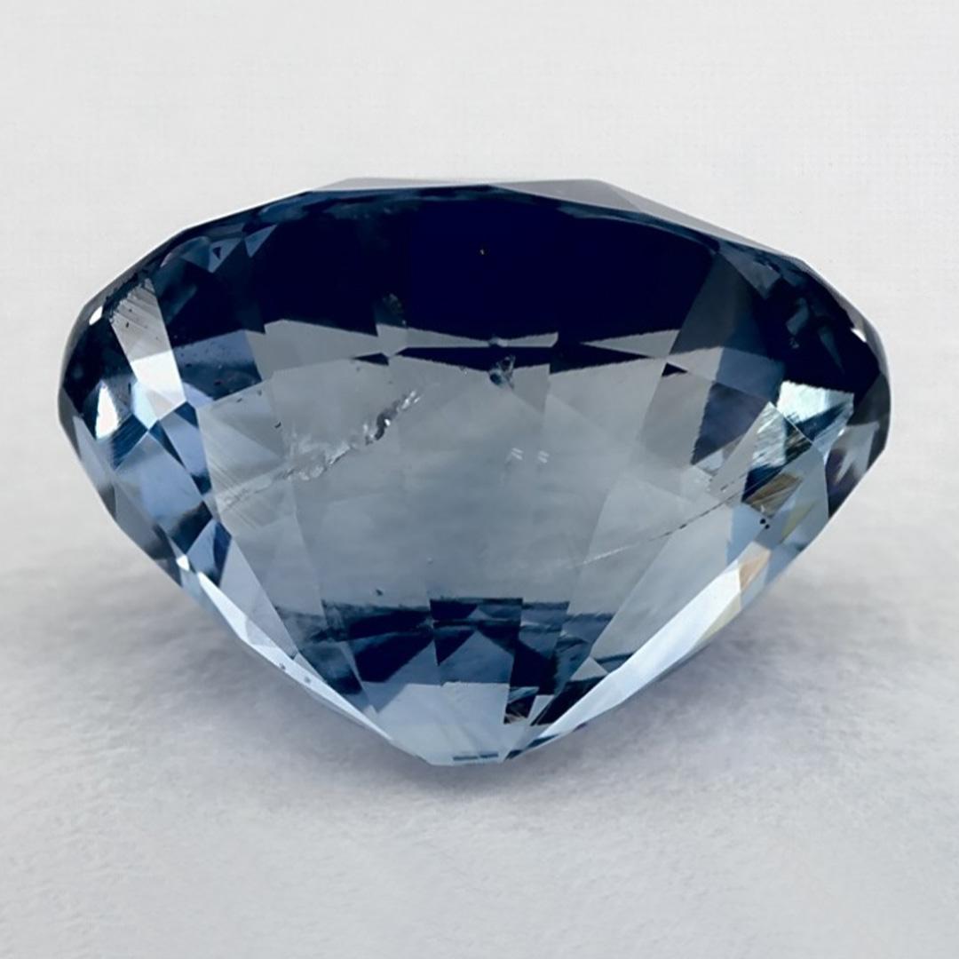4.63 Karat Blauer Saphir Oval Loser Edelstein im Zustand „Neu“ in Fort Lee, NJ