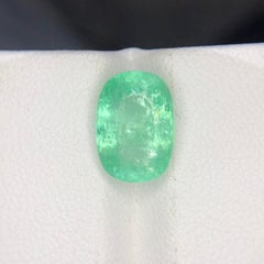 4.63 Ct Neon Green Natural Paraiba Tourmaline Oval Cut Loose Gemstone for Ring