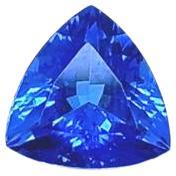 4.63 Cts Natural Tanzanite Trillion Cut Eye Clean Clarity AAA Loose Gemstone For Sale