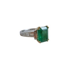 4.63ct Zambian Emerald Cocktail Ring