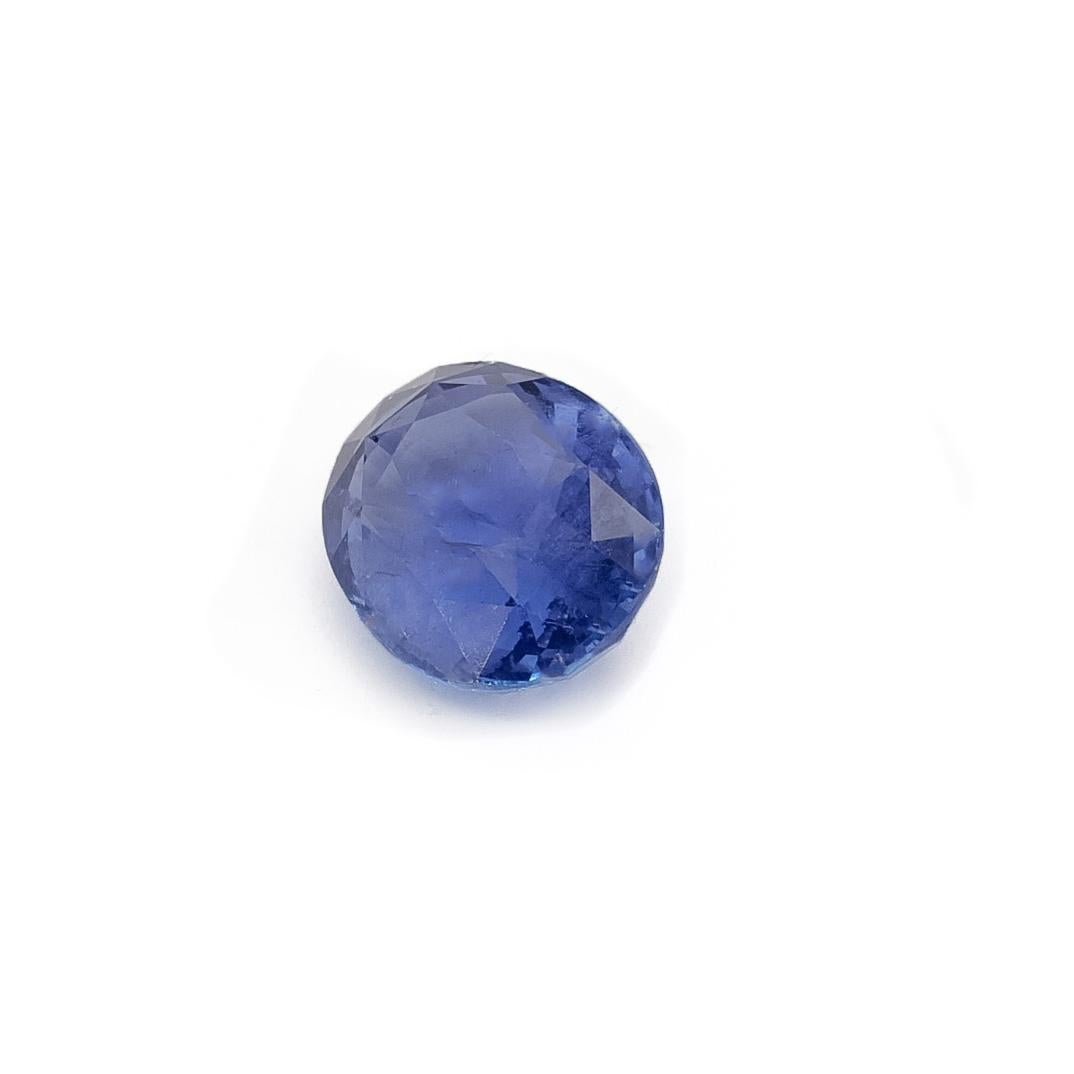 GIA certified no heat, no enhancements oval blue 4.64cts sapphire, raised crown and small table. 

4.64ct oval brilliant cut sapphire. 10.55x8.54x5.55mm.  GIA cert# 2165891601