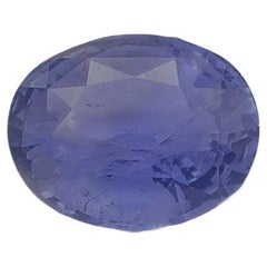 4.64 Carat Oval Loose Blue Sapphire Gemstone
