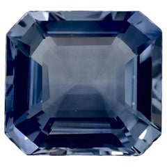 4.64 Ct Blue Sapphire Octagon Cut Loose Gemstone
