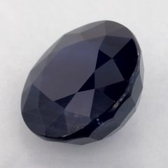 4.64 Ct Blue Sapphire Round Loose Gemstone